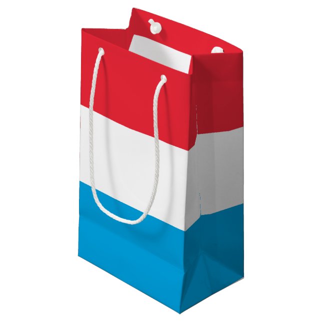 Bolsa De Regalo Pequeña Bandera de Luxemburgo (Angulo Anverso)