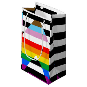 Bolsa De Regalo Pequeña Bandera de orgullo de progreso de aliado