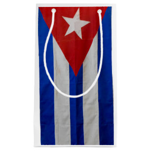 Bolsa De Regalo Pequeña Bandera de país de Cuba