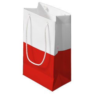 Bolsa De Regalo Pequeña Bandera de Polonia