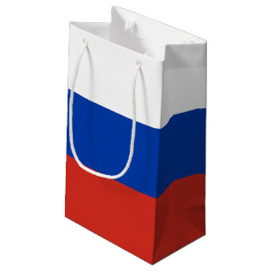 Bolsa De Regalo Pequeña Bandera de Rusia