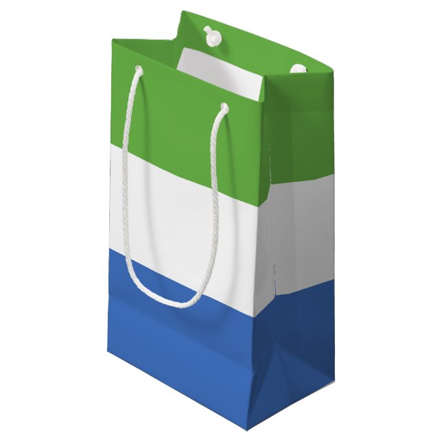 Bolsa De Regalo Pequeña Bandera de Sierra Leona (Angulo Anverso)