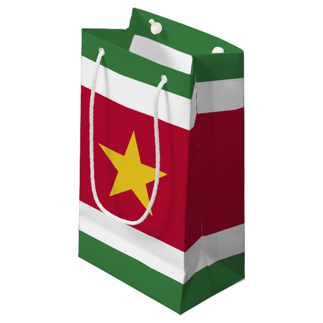 Bolsa De Regalo Pequeña Bandera de Surinam (Angulo Anverso)