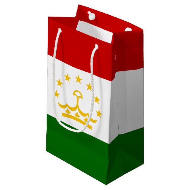 Bolsa De Regalo Pequeña bandera de Tayikistán (Angulo Anverso)