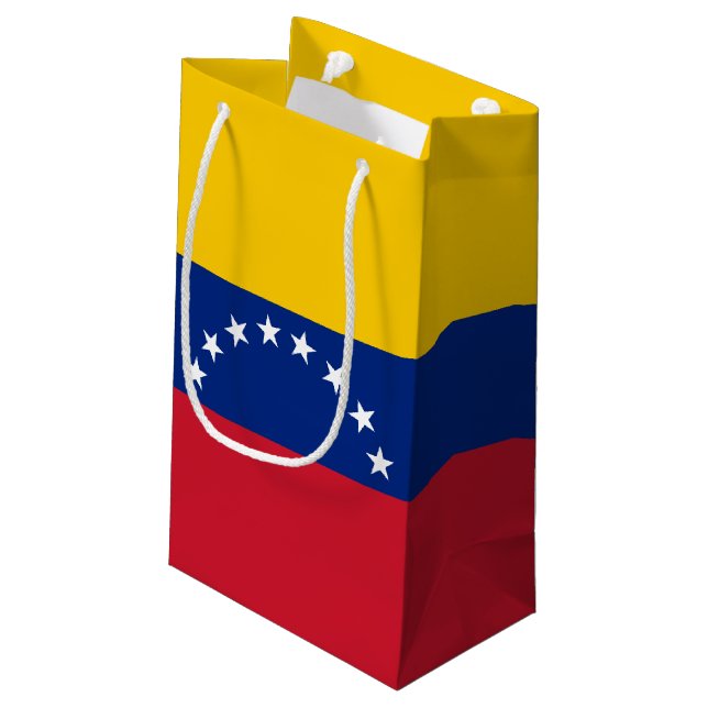 Bolsa De Regalo Pequeña Bandera de Venezuela (Angulo reverso)