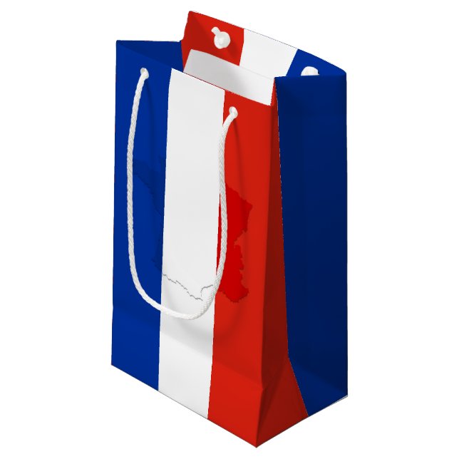 Bolsa De Regalo Pequeña Bandera francesa (Angulo Anverso)