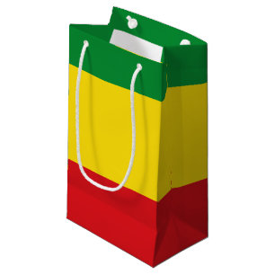 Bolsa De Regalo Pequeña Bandera rastafariana rasta etíope