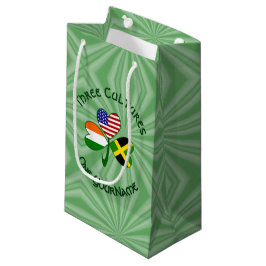 Bolsa De Regalo Pequeña Bandera Shamrock jamaiquina irlandesa norteamerica