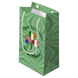 Bolsa De Regalo Pequeña Bandera Shamrock norteamericana austríaca personal