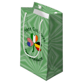 Bolsa De Regalo Pequeña Bandera Shamrock norteamericana belga personalizad