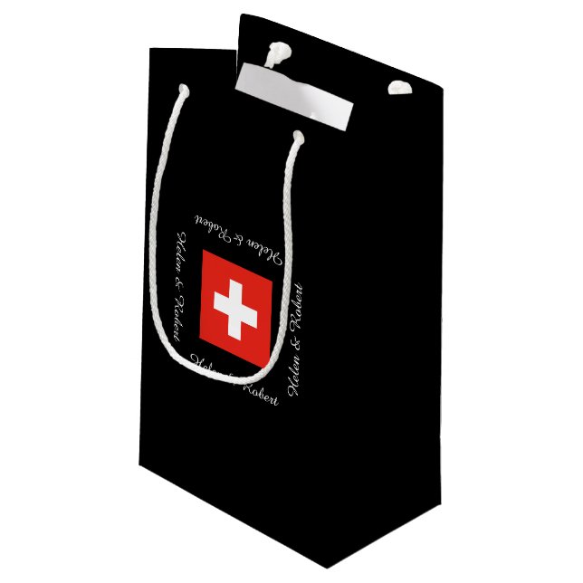 Bolsa De Regalo Pequeña Bandera suiza (Angulo reverso)