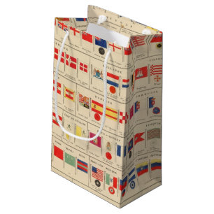 Bolsa De Regalo Pequeña Banderas, insignias