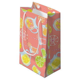 BOLSA DE REGALO PEQUEÑA BARRAS DE FRUTA Y PITCHERS DE JUGO