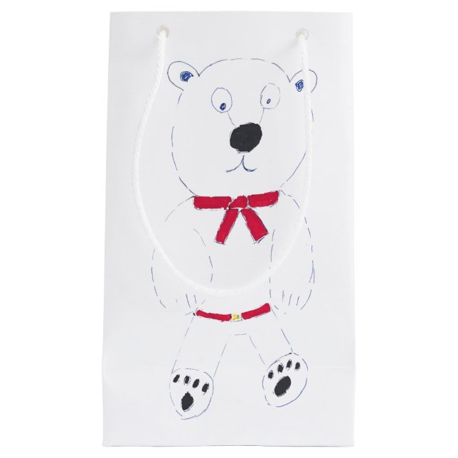 Bolsa De Regalo Pequeña Barry Bear Gift Bag (Anverso)