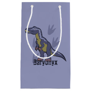 Bolsa De Regalo Pequeña Baryonyx azul