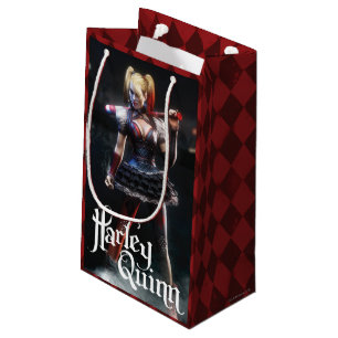 Bolsa De Regalo Pequeña Batman Arkham Knight Harley Quinn con Bat