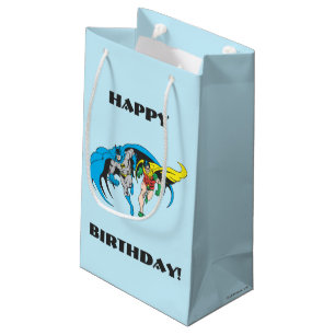 Bolsa De Regalo Pequeña Batman y Robin