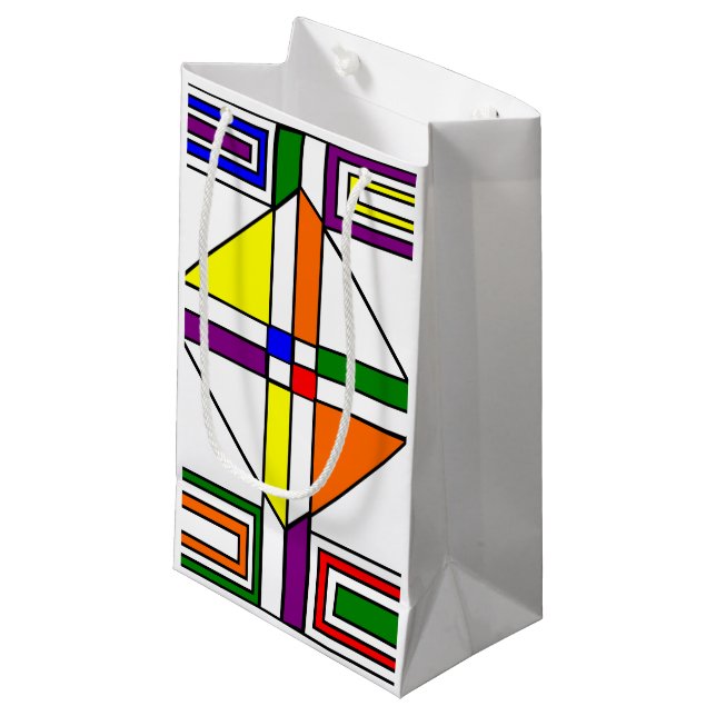 Bolsa De Regalo Pequeña Bauhaus StainGlass (Angulo Anverso)