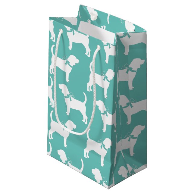 Bolsa De Regalo Pequeña Beagle Dog Puppy (Angulo Anverso)