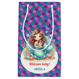Bolsa De Regalo Pequeña Bebé de sirena dulce