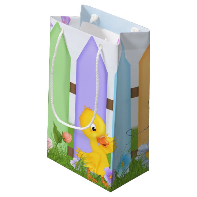 Bolsa De Regalo Pequeña Bebé Duckling (Angulo reverso)