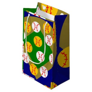 Bolsa De Regalo Pequeña Béisbol/Softbol