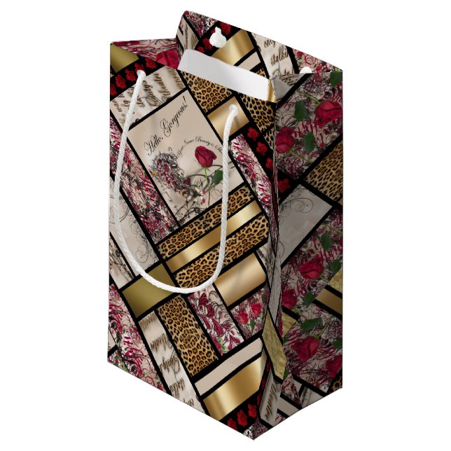 Bolsa De Regalo Pequeña Belleza interna magnífica (Angulo Anverso)