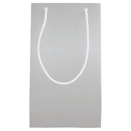 Bolsa De Regalo Pequeña Bells de plata metálica