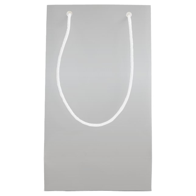 Bolsa De Regalo Pequeña Bells de plata metálica (Anverso)