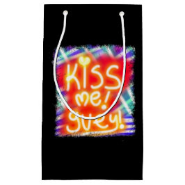 Bolsa De Regalo Pequeña besarme jerga de guey spanglish