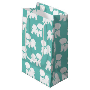 Bolsa De Regalo Pequeña Bichon Frise Dog Puppy