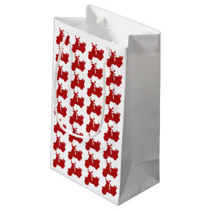 Bolsa De Regalo Pequeña Bici roja del motor