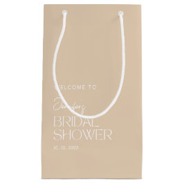 Bolsa De Regalo Pequeña Bienvenida simple/Gracias Ducha de novia