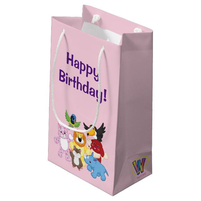 Bolsa De Regalo Pequeña ¡Bienvenido a Webkinz! (Angulo reverso)