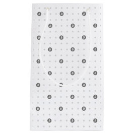 Bolsa De Regalo Pequeña Bitcoin Polka Dots Gift Bag (Small)