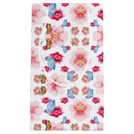 Bolsa De Regalo Pequeña Blooming flower garden