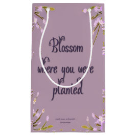 Bolsa De Regalo Pequeña Blossom Blumen Vintage Mel Mae Schmidt Stationery