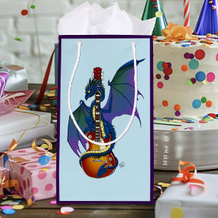 Bolsa De Regalo Pequeña Blue Dragon Sunburst Guitar Music