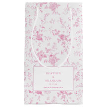 Boda Clásica Vintage Floral Rosa Toile