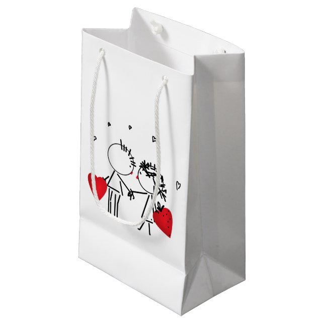 Bolsa De Regalo Pequeña Boda, El día de San Valentín (Angulo Anverso)