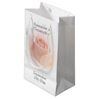Bolsa De Regalo Pequeña Boda Favor Pequeña Bolsa Regalo Rosa Rosebud