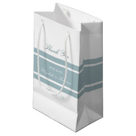 Bolsa De Regalo Pequeña Boda moderno de pack Egg Blue