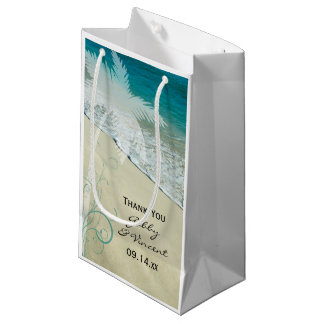 Bolsa De Regalo Pequeña Boda Tropical en Playa Gracias