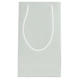 Bolsa De Regalo Pequeña Bokeh Navidad Pale Forest Green