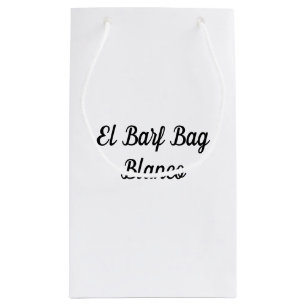 Bolsa De Regalo Pequeña Bolso bilingüe de Barf