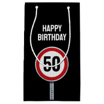 Bolso de fiesta de cumpleaños CUSTOM AGE con señal