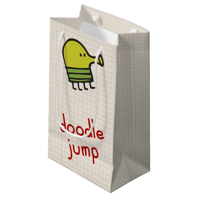 Bolsa De Regalo Pequeña bolso de regalo de salto de garabatos (Angulo Anverso)