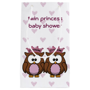 Bolsa De Regalo Pequeña bolso de regalo para bebé de princesa gemela