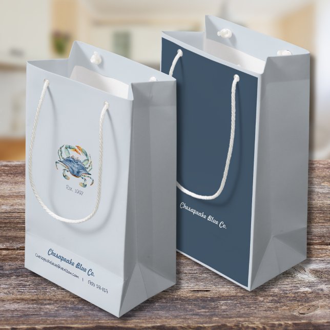 Bolsa De Regalo Pequeña Bolso de regalo personalizado para negocios de Mar (Use these baggies as a thank you for those that are supporting your business!)