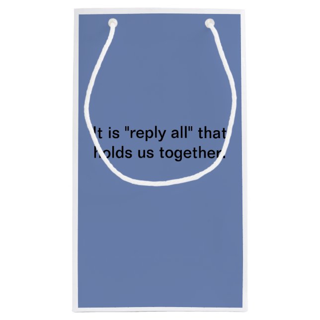 Bolsa De Regalo Pequeña Bolso del regalo (Reverso)